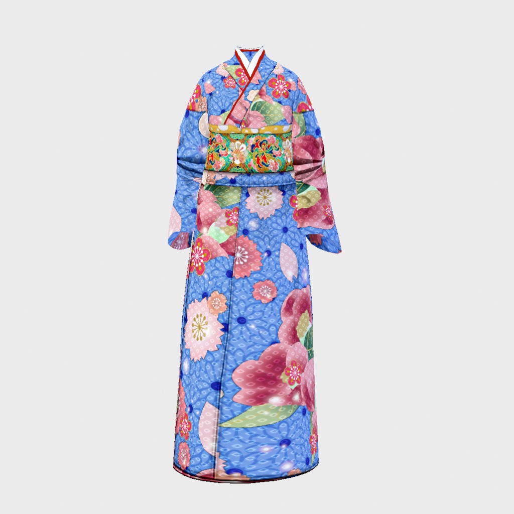 【Vroid】なまこん庵 × iodaioコラボ着物セット【正式版】