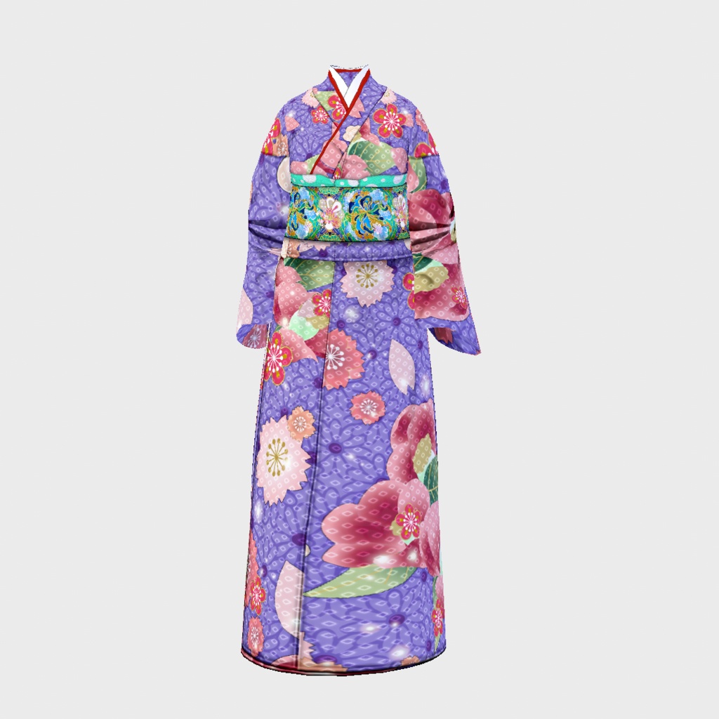 【Vroid】なまこん庵 × iodaioコラボ着物セット【正式版】