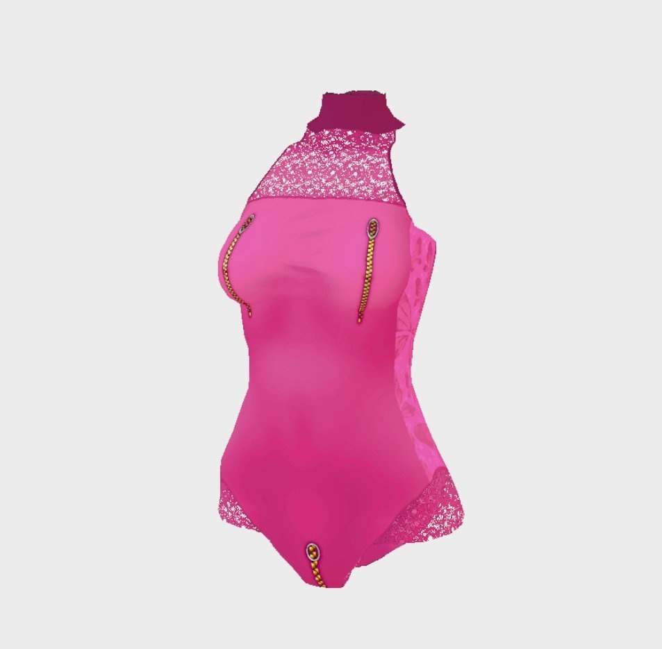 【Vroid】ジッパーレオタード【正式版】