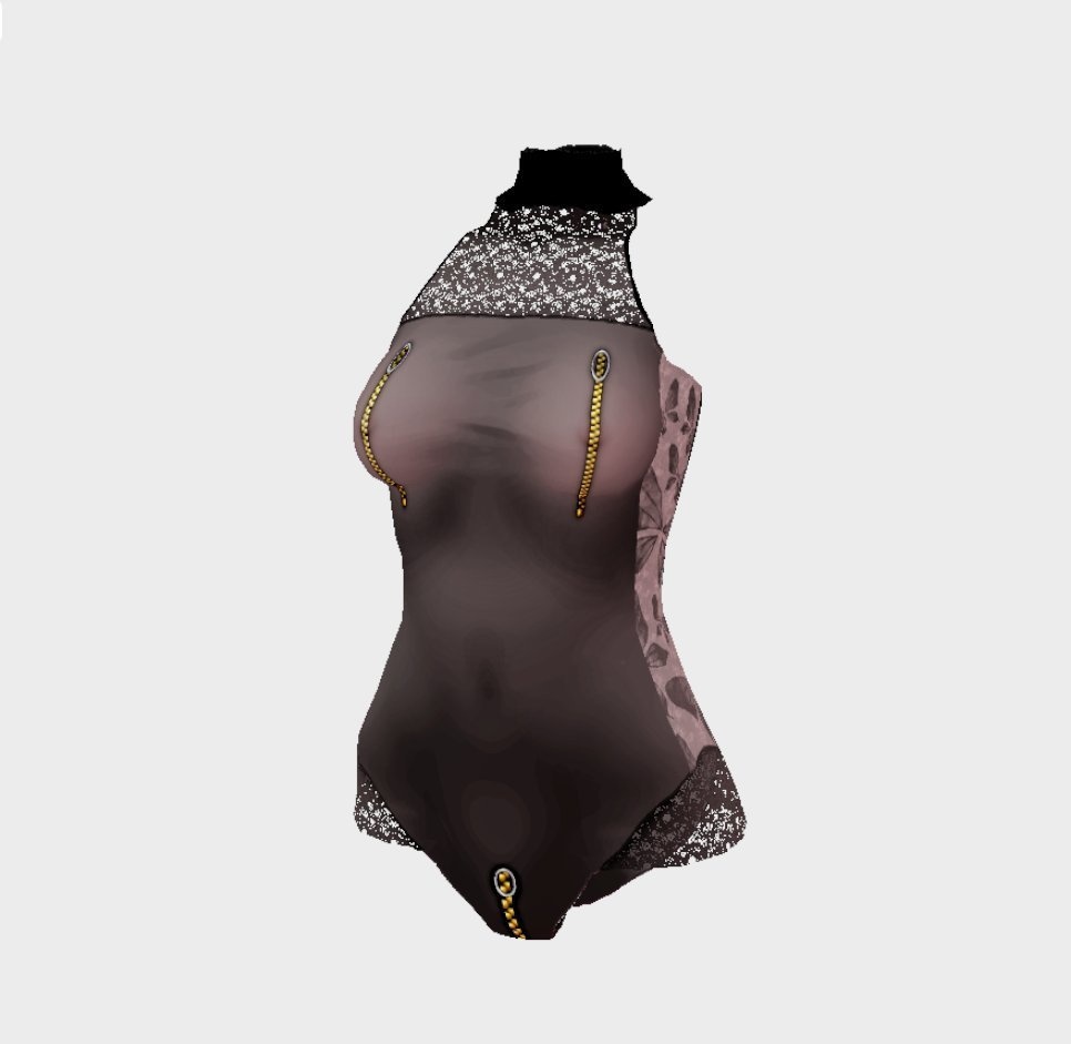 【Vroid】ジッパーレオタード【正式版】