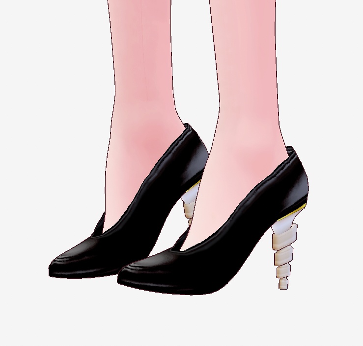 【Vroid】ボーンハイヒール【正式版】