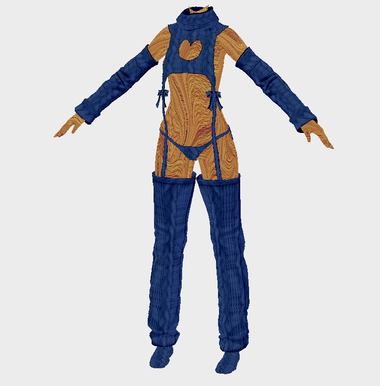 【Vroid】DTKILLER 2023ver.(無料版有/男女兼用版有)【正式版】