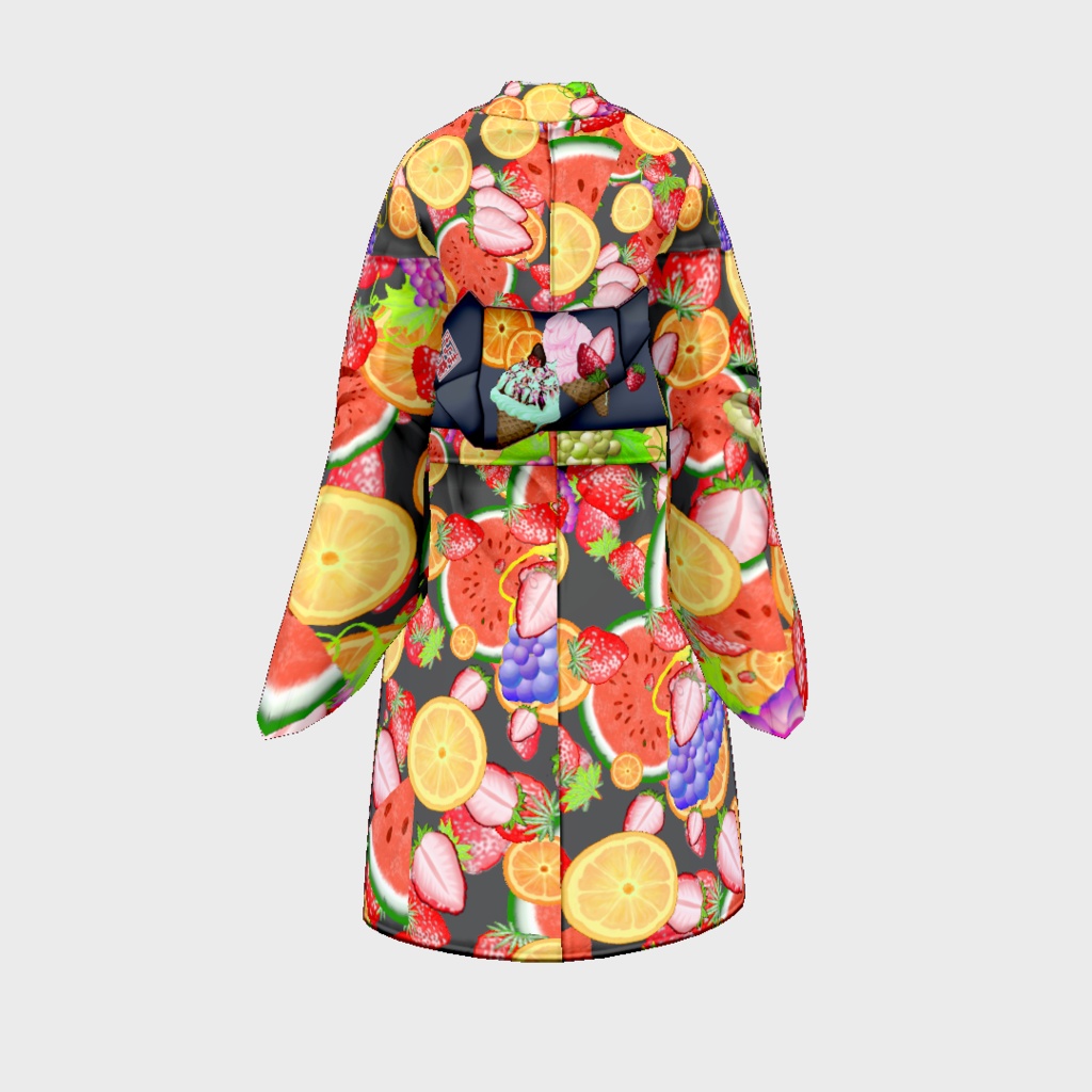 【Vroid・無料版有】THX4000!Fruit YUKATA【女性・女装用/正式版】