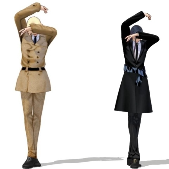 【MMDモデル】第一王子主従ver1【悪役令嬢の中の人】