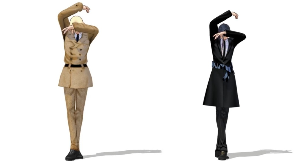 【MMDモデル】悪役令嬢の中の人【第一王子主従】