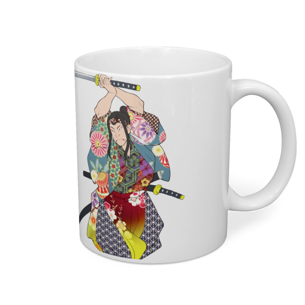 岩流小次郎マグカップ ゆきだるま作