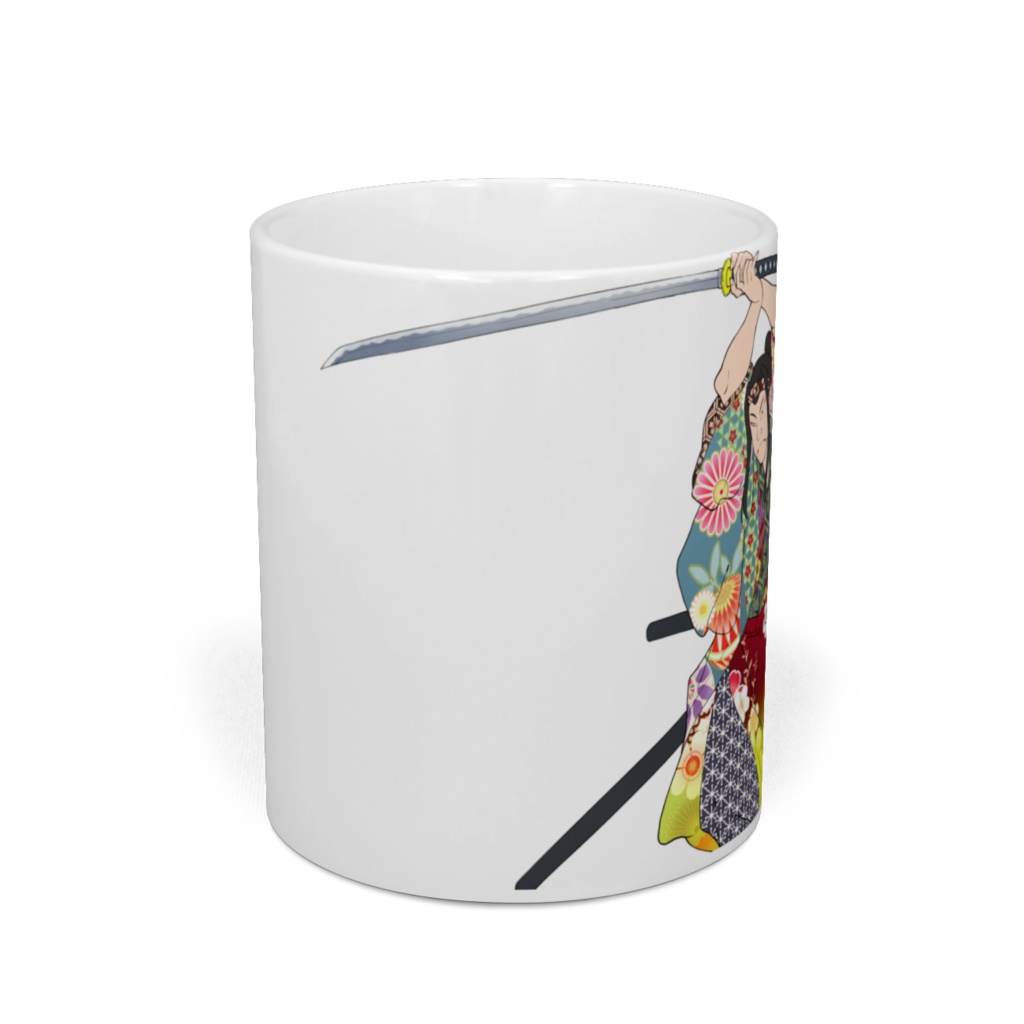 岩流小次郎マグカップ ゆきだるま作