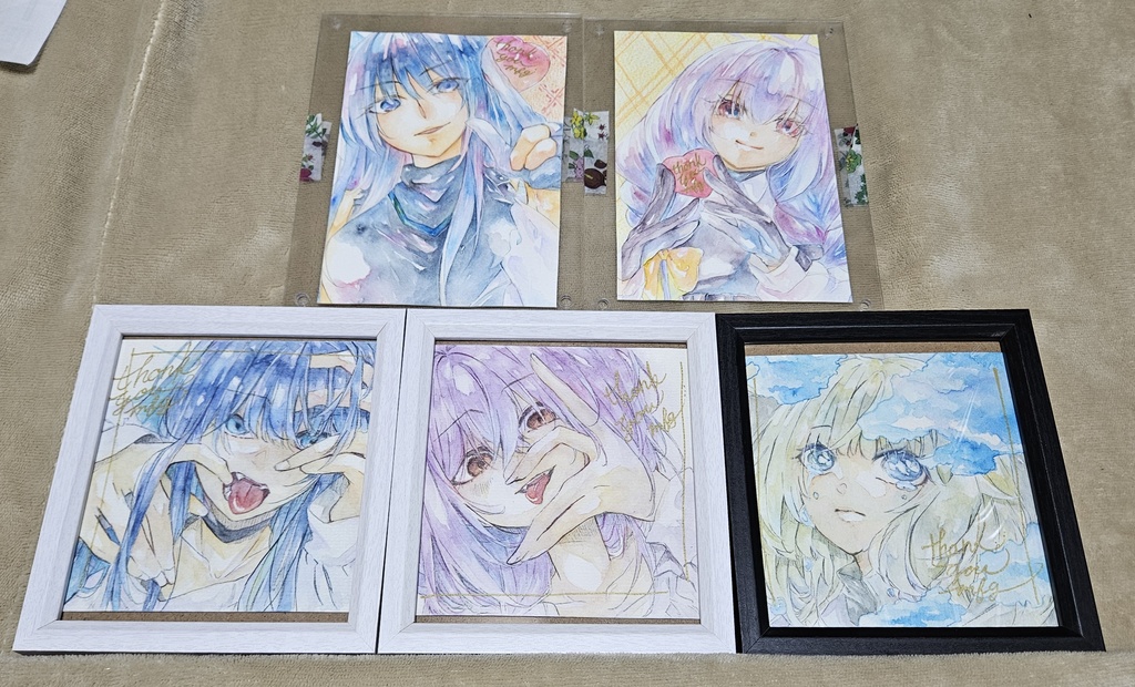 【原画】ワル顔*ハート*涙