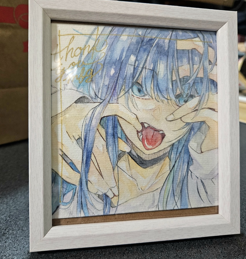 【原画】ワル顔*ハート*涙