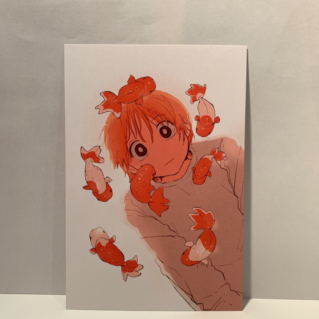 ポストカード 金魚