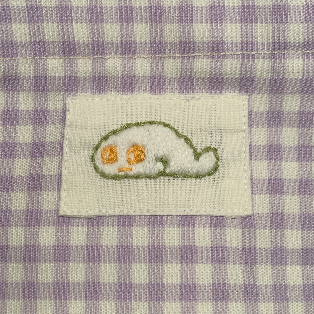 pusa sibirica 刺繍トートバッグ