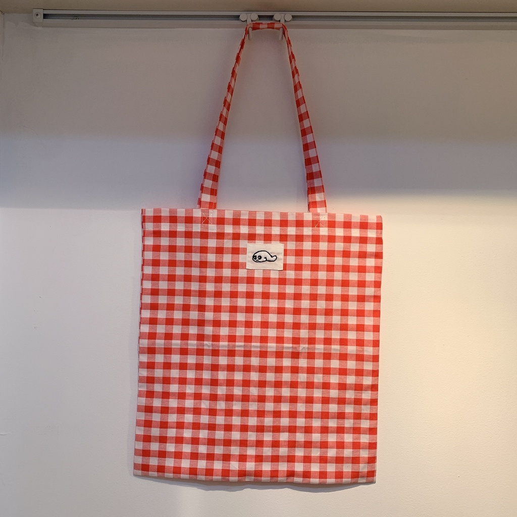 pusa sibirica 刺繍トートバッグ