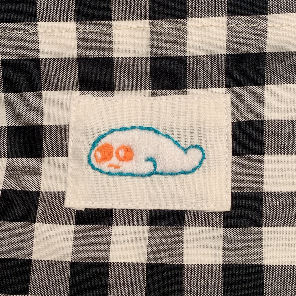 pusa sibirica 刺繍トートバッグ