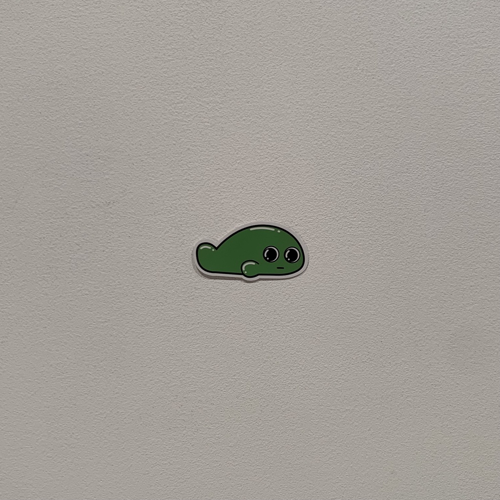 バイカルアザラシステッカー1枚