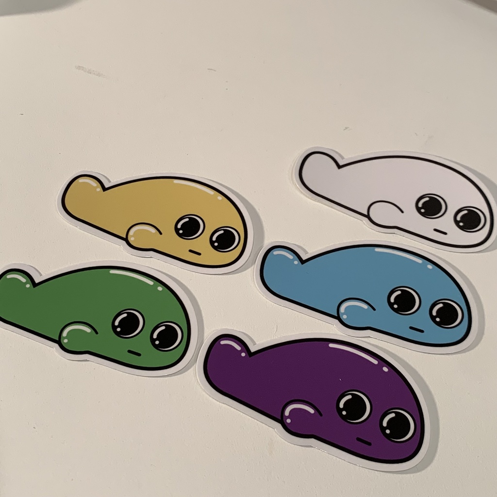 バイカルアザラシステッカー1枚