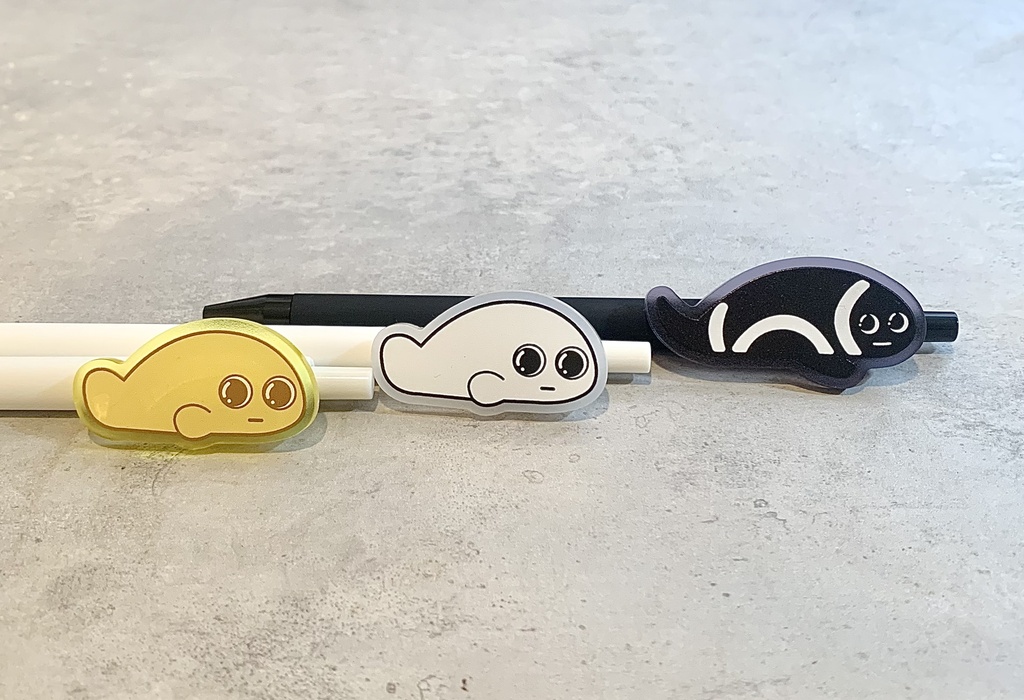 ボールペン　バイカルアザラシ クラカケアザラシ