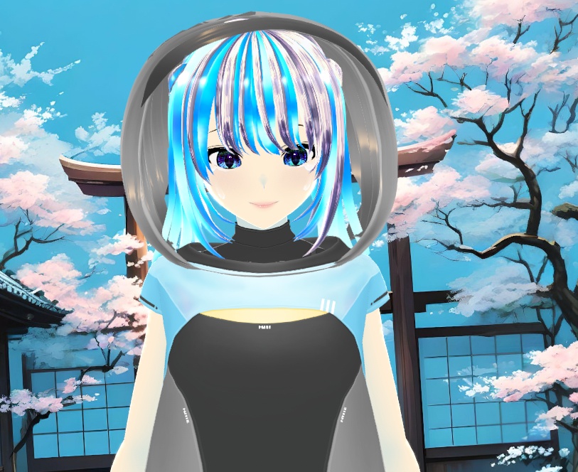 [VRM/Vroid Studio] Scuba diver/Astronaut Girl Suby Subnautica