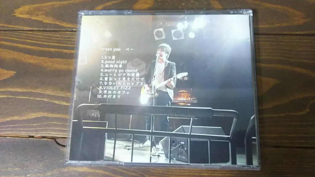3rdアルバム「cross you」(CD版)