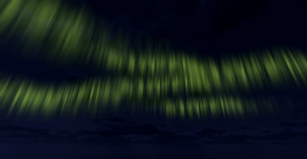Free 3D Aurora Asset Shader | 無料 3D オーロラ・シェーダ