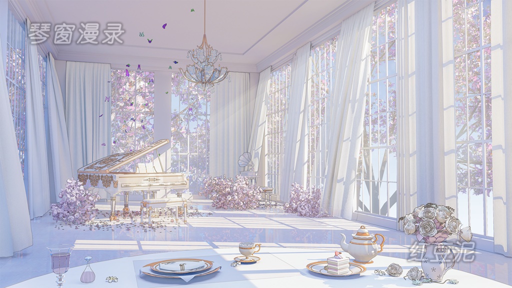 vtuber【配信背景】琴窗漫録