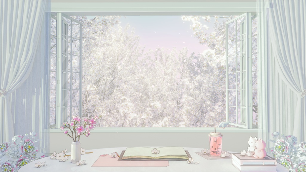 Vtuber【動く配信背景】