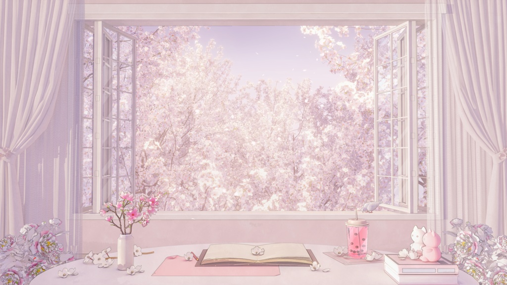Vtuber【動く配信背景】