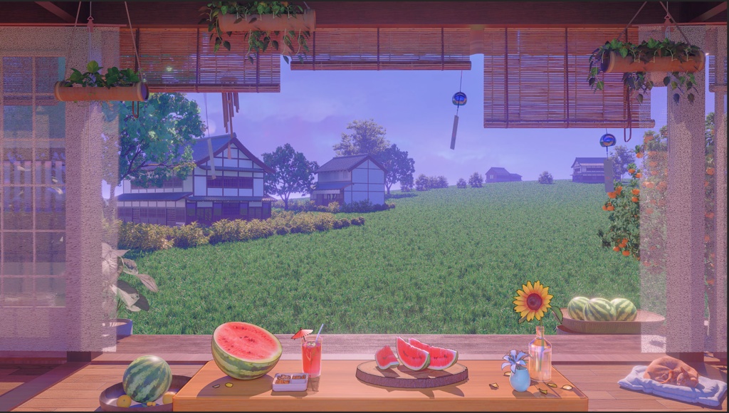 Vtuber【動く配信背景】