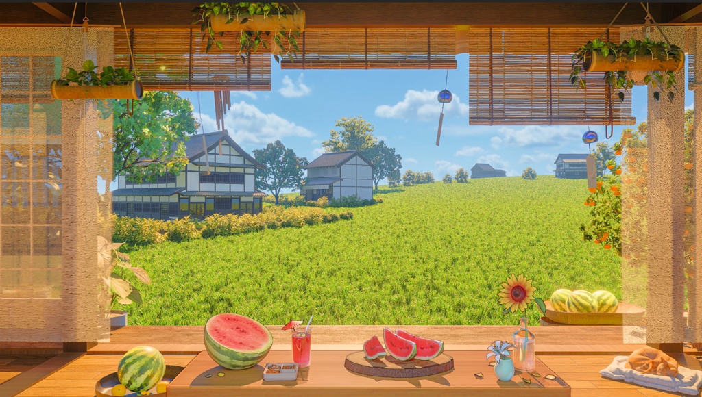Vtuber【動く配信背景】