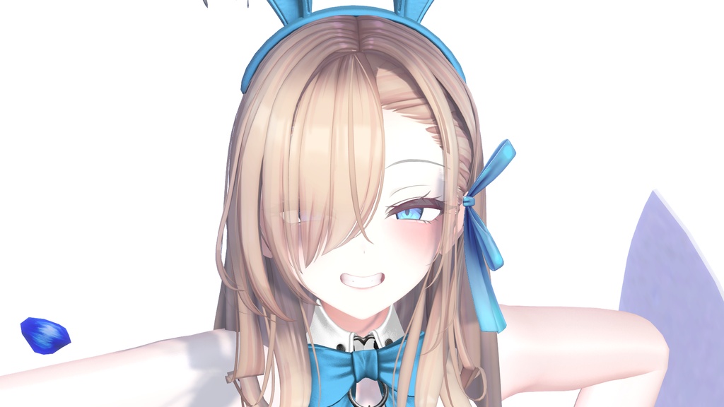 【ミルティナ】一之瀬アスナ風 Face Blendshape animation &おまけFace animation