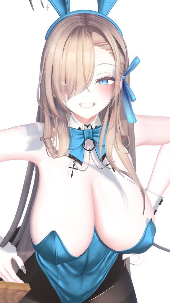 【ミルティナ】一之瀬アスナ風 Face Blendshape animation &おまけFace animation