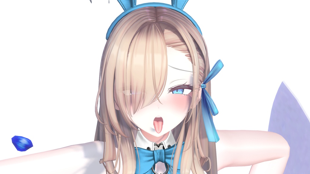 【ミルティナ】一之瀬アスナ風 Face Blendshape animation &おまけFace animation