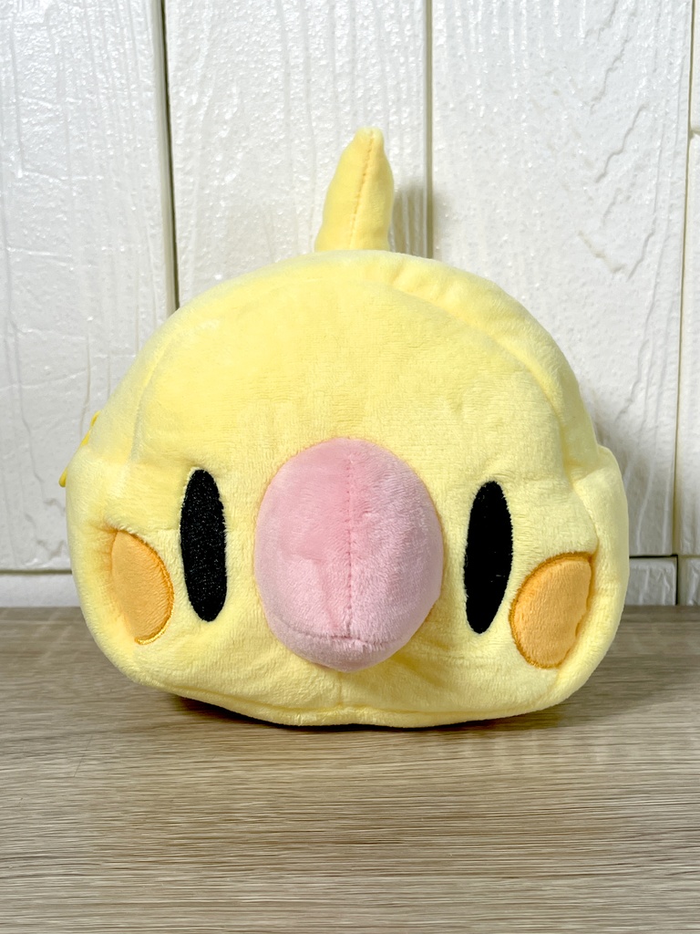 【期間限定!】オカメインコちゃん立体フェイスポーチ