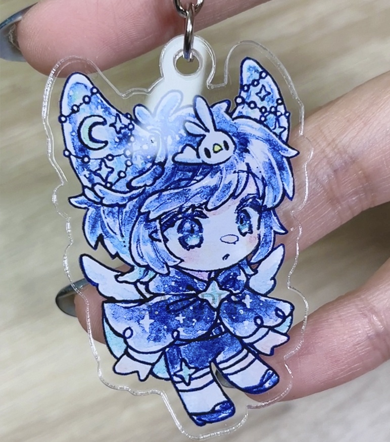 ツノっこ天使ガチャアクリルキーホルダー
