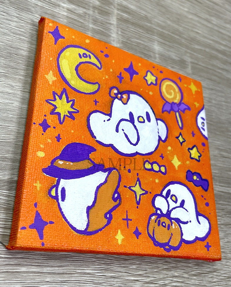 【キャンバス原画】おばチュンのハロウィンパーティ【9月13日20時販売開始】