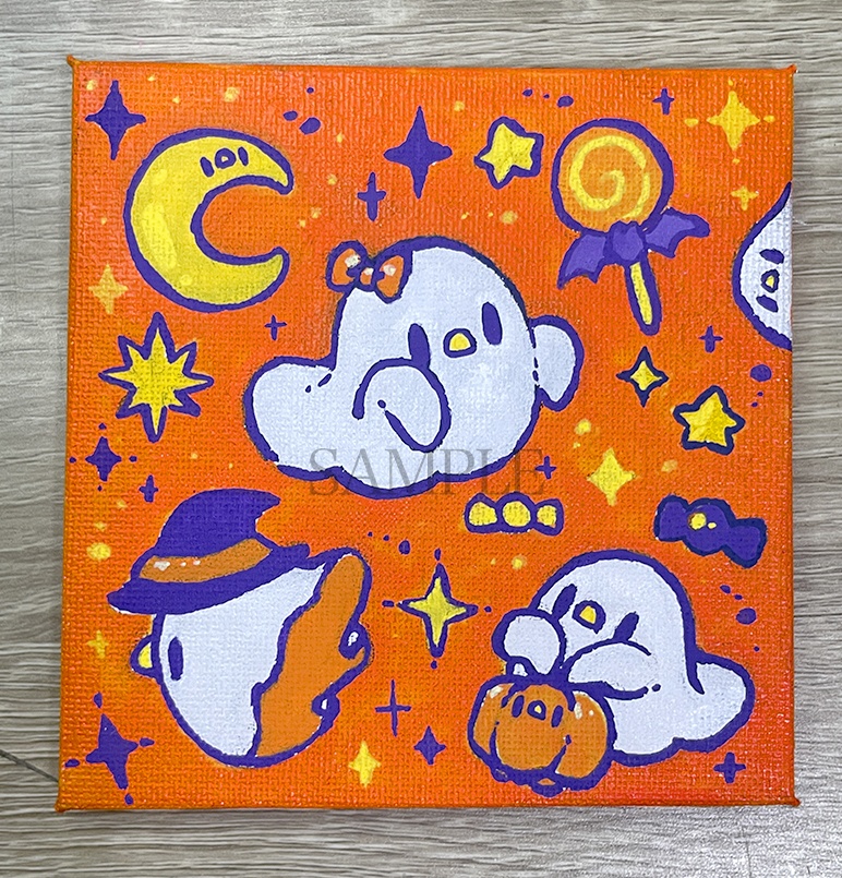 【キャンバス原画】おばチュンのハロウィンパーティ【9月13日20時販売開始】