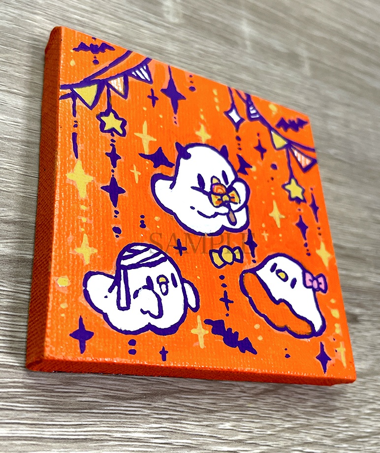 【ミニキャンバス原画】とりっくおあとりーと!【9月13日20時販売開始】