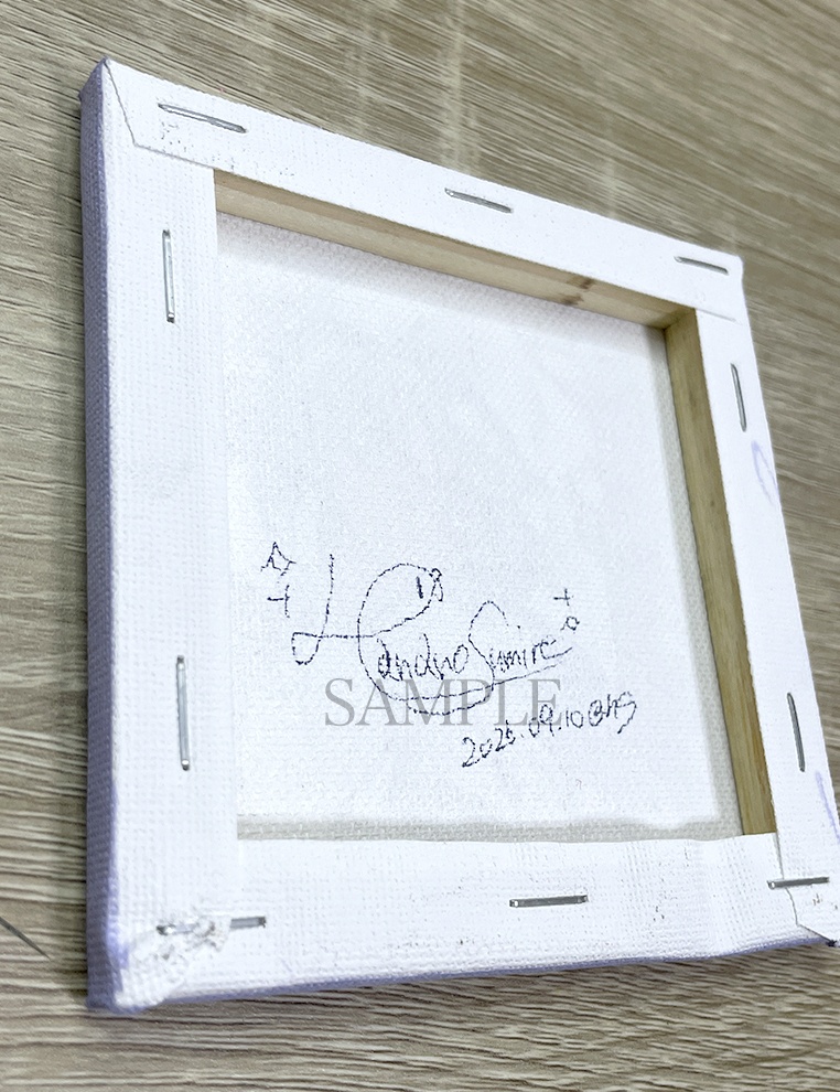 【キャンバス原画】おばチュンとおばけちゃん【9月13日20時販売開始】