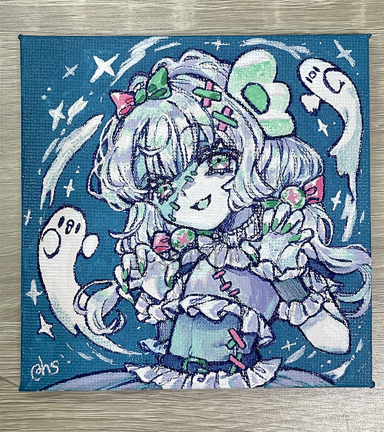 【キャンバス原画】ゾンビちゃんだぞー!【9月13日20時販売開始】
