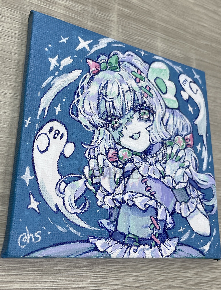 【キャンバス原画】ゾンビちゃんだぞー!【9月13日20時販売開始】