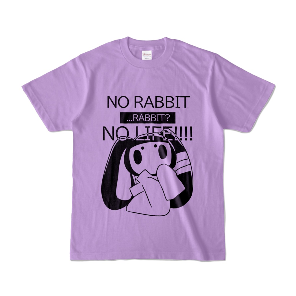 NO RABBIT? NO LIFE Tシャツ