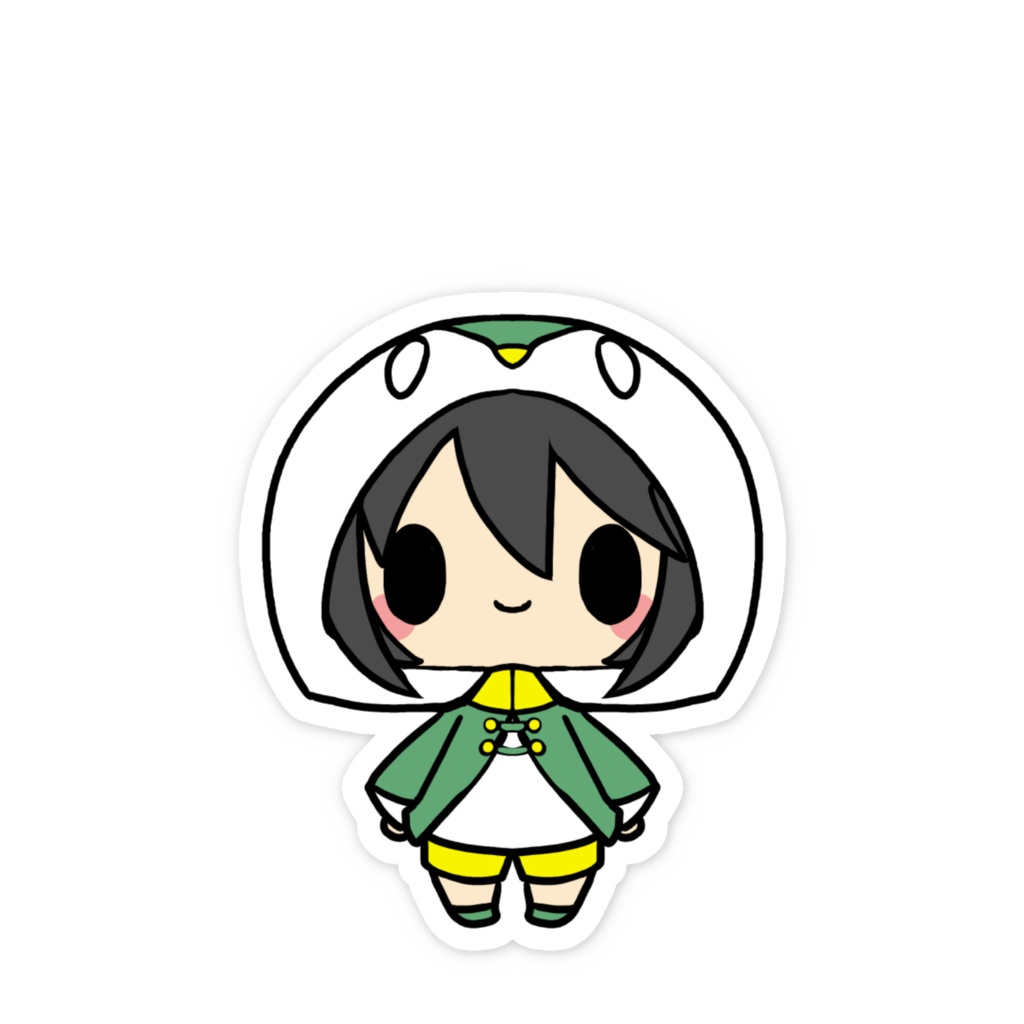 代理ペンギンスマホステッカー