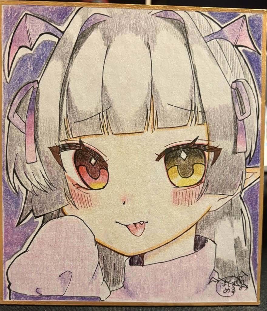 【限定１点】手書き色紙