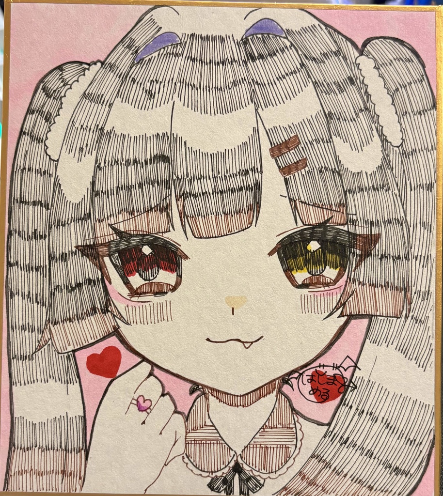 【限定１点】手書き色紙 大特価
