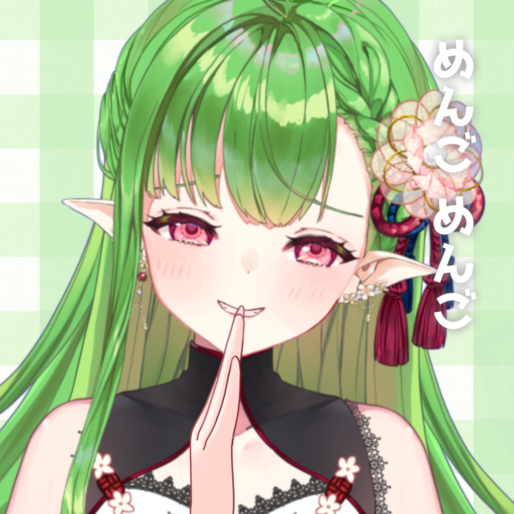 【フリー素材】手を合わせるポーズ素材