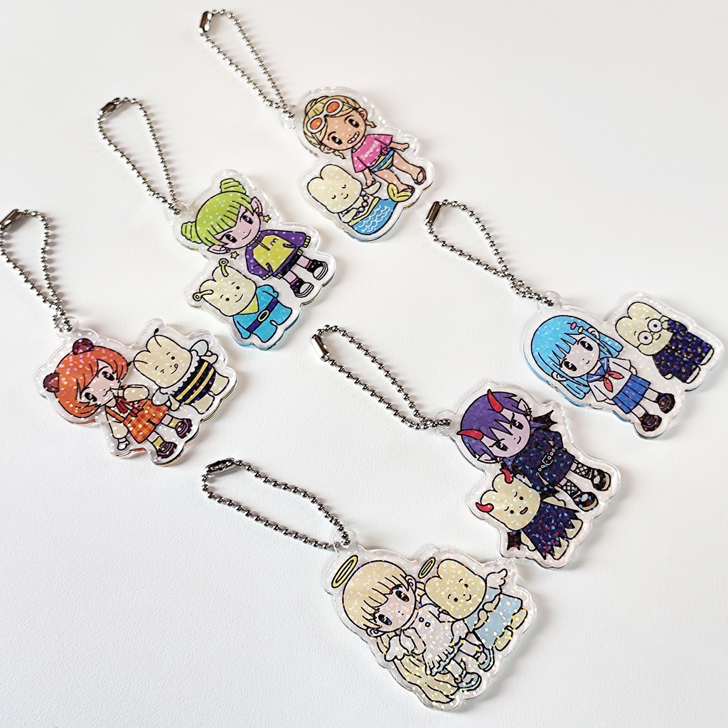 MUYUYU & GIRLS アクリルキーホルダー