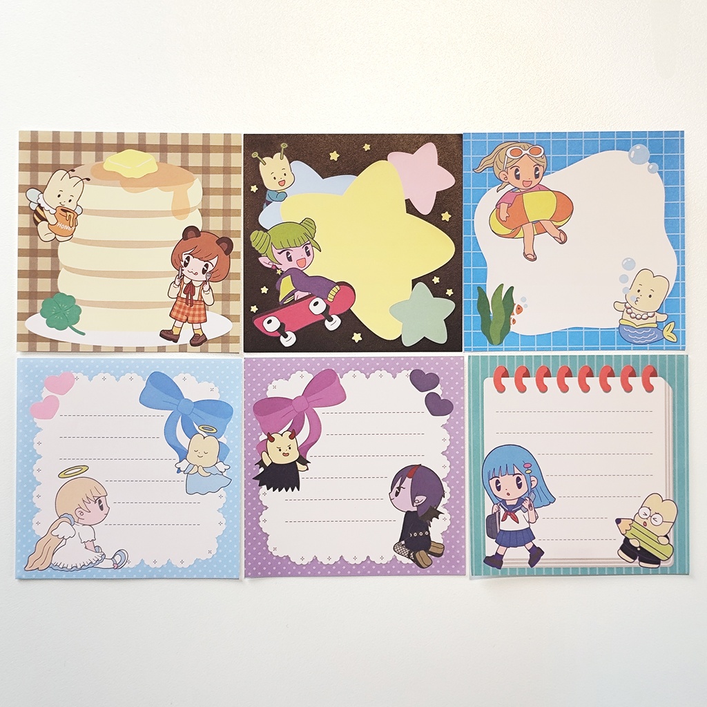 MUYUYU & GIRLS メッセージペーパー
