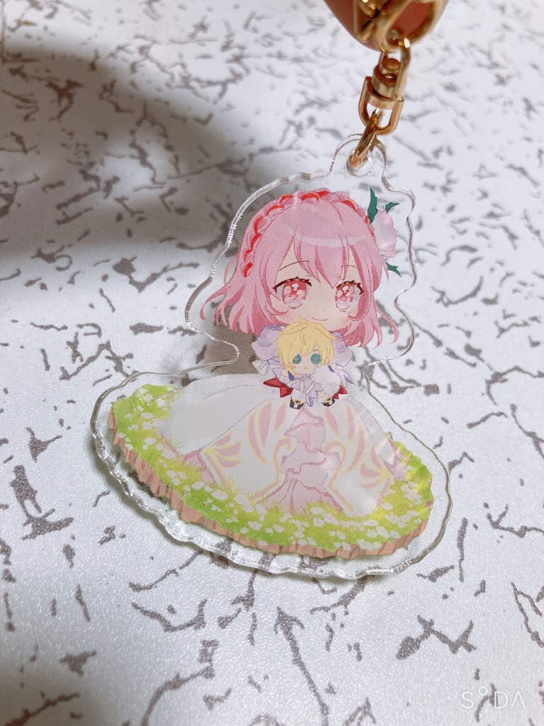 どこでも一緒ミゼラアクキー