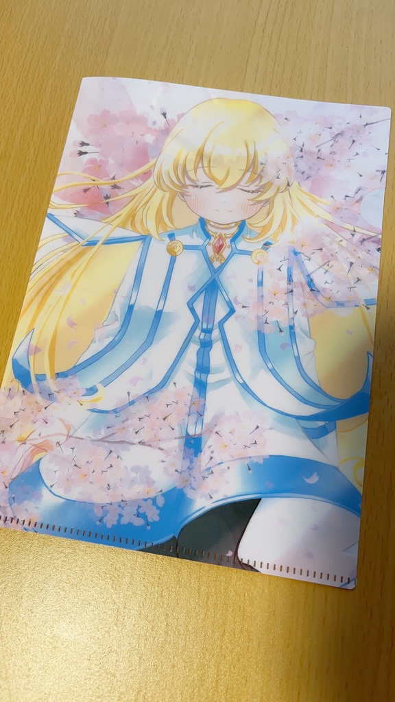 桜ときみクリアファイル