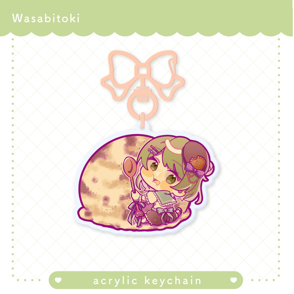  【アクリルキーホルダー】クッキー&クリームアイス