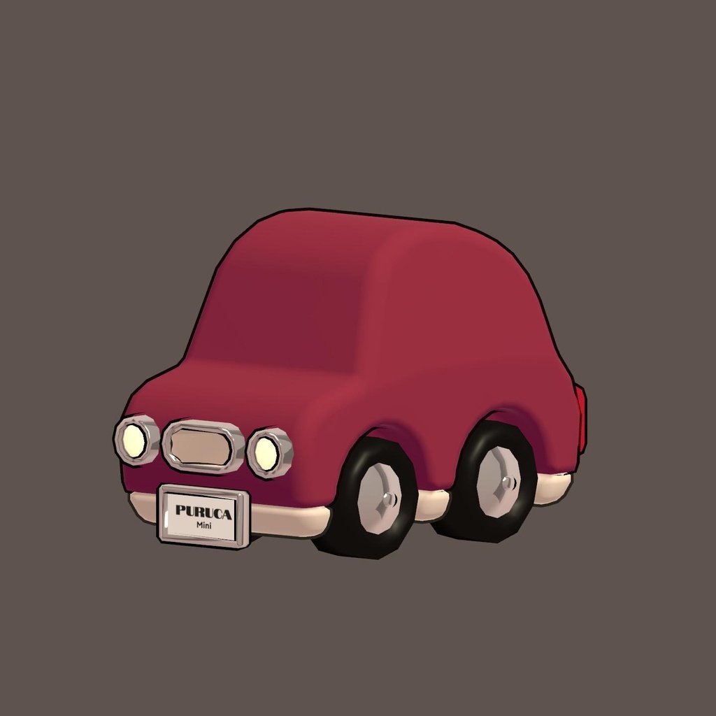 【傾斜を走るVRM・VRChatアバター】PURUCA Mini Basic